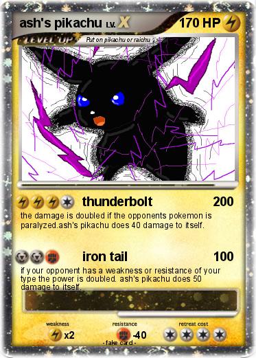 Pokemon ash's pikachu