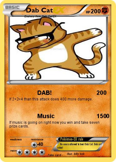 Pokemon Dab Cat
