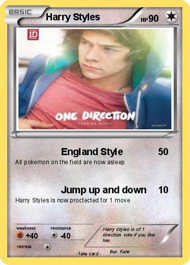 Pokemon Harry Styles