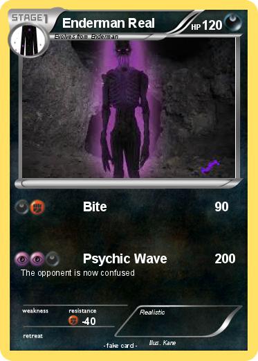 Pokemon Enderman Real