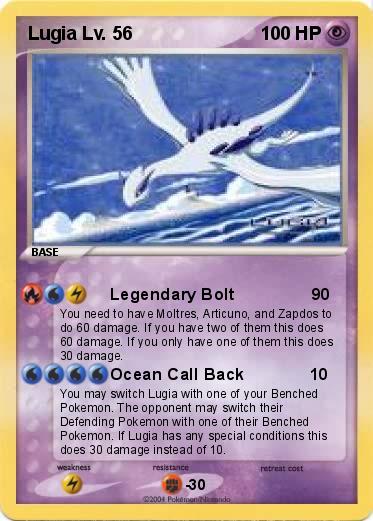 Pokemon Lugia Lv. 56