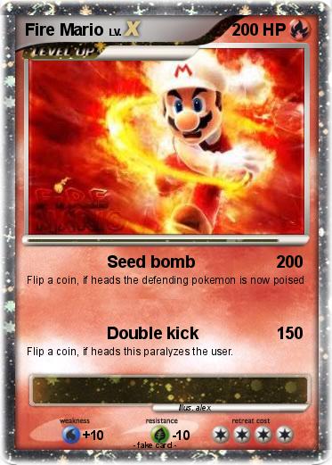 Pokemon Fire Mario