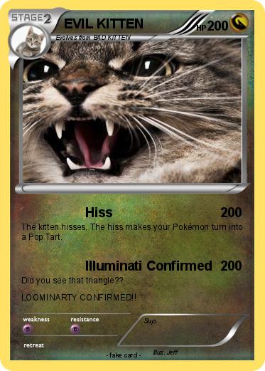Pokemon EVIL KITTEN