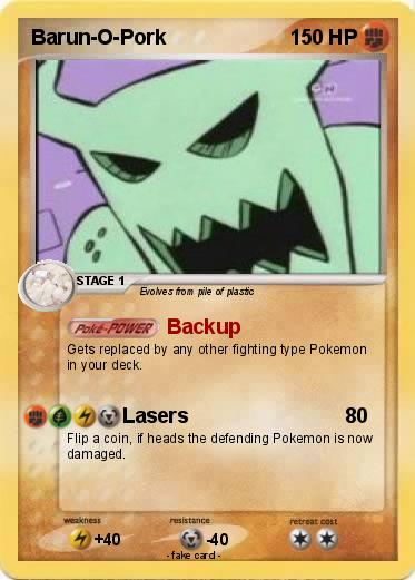 Pokemon Barun-O-Pork