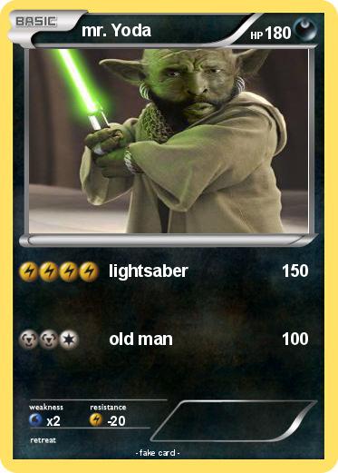 Pokemon mr. Yoda