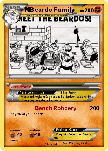 Pokemon Beardo Family