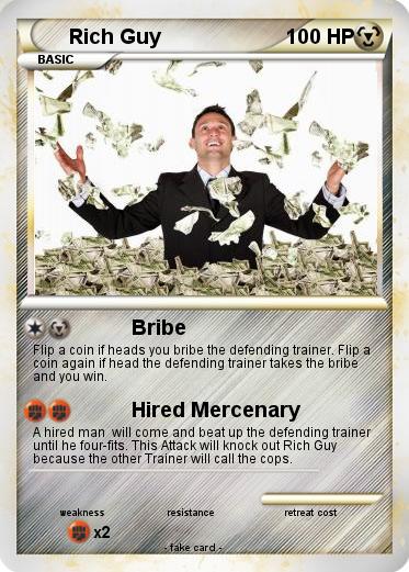 Pokemon Rich Guy