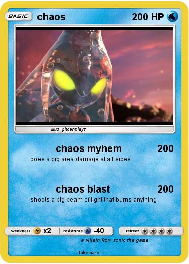 Pokemon chaos