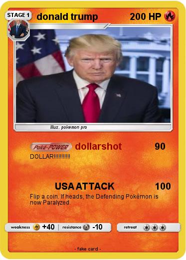 Pokemon donald trump