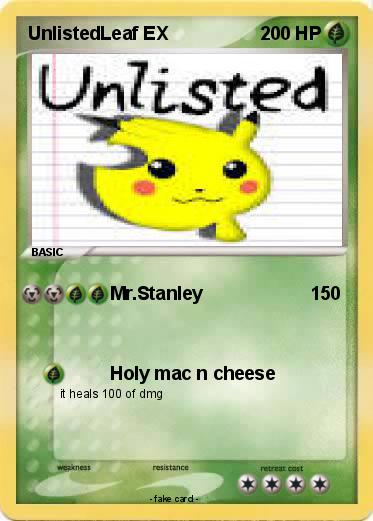 Pokemon UnlistedLeaf EX