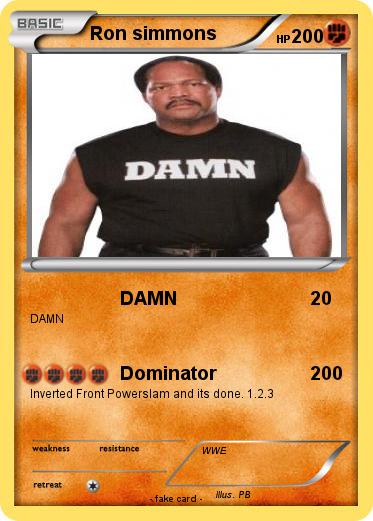Pokemon Ron simmons
