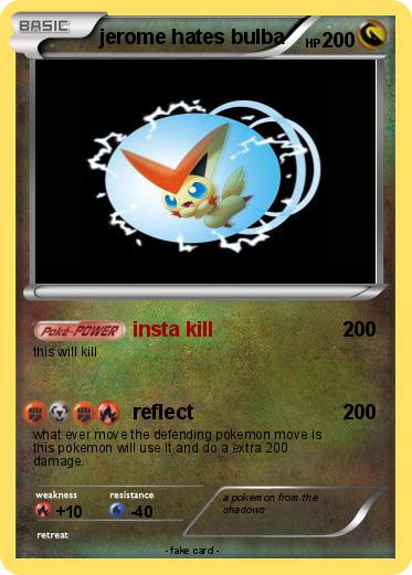 Pokemon jerome hates bulba