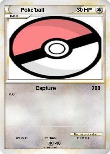 Pokemon Poke'ball