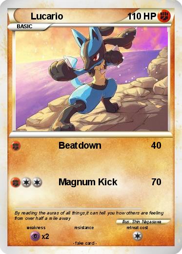 Pokemon Lucario