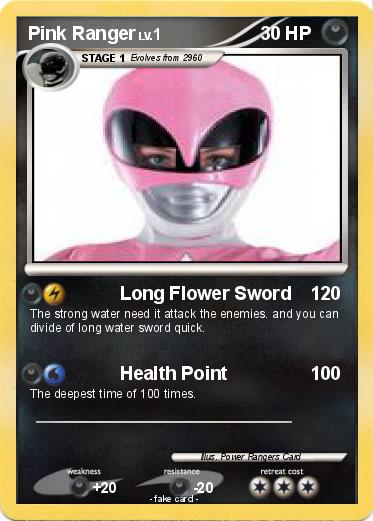Pokemon Pink Ranger
