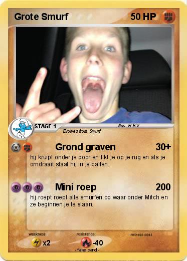Pokemon Grote Smurf