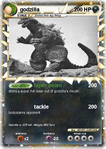 Pokemon godzilla