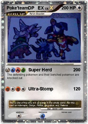 Pokemon Poke'teamDP   EX