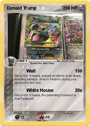 Pokemon Donald Trump