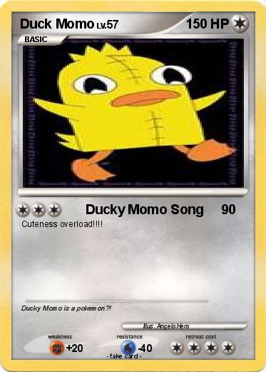Pokemon Duck Momo