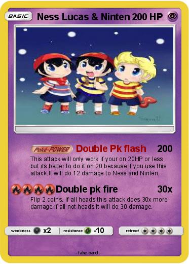 Pokemon Ness Lucas & Ninten