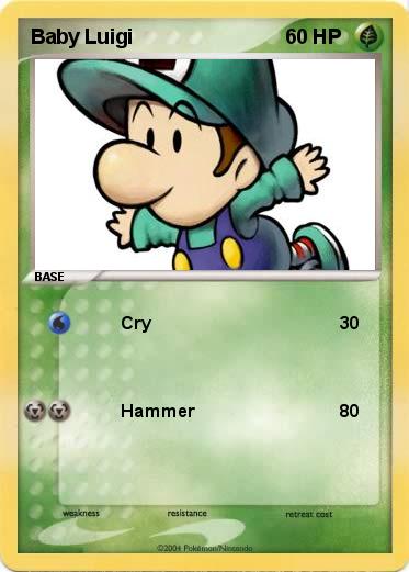 Pokemon Baby Luigi