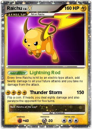 Pokemon Raichu