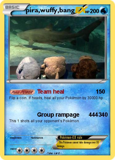 Pokemon pira,wuffy,bang