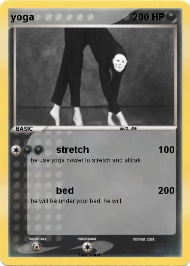 Pokemon yoga