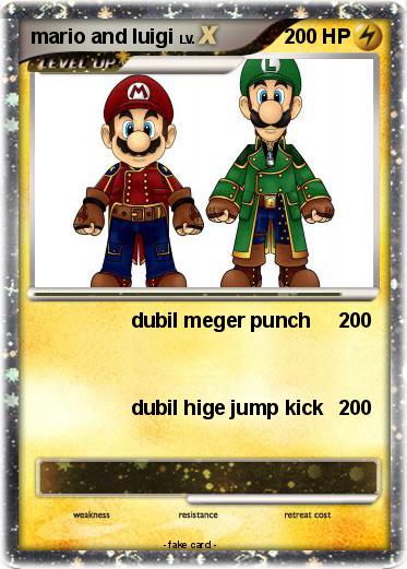 Pokemon mario and luigi