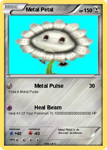 Pokemon Metal Petal