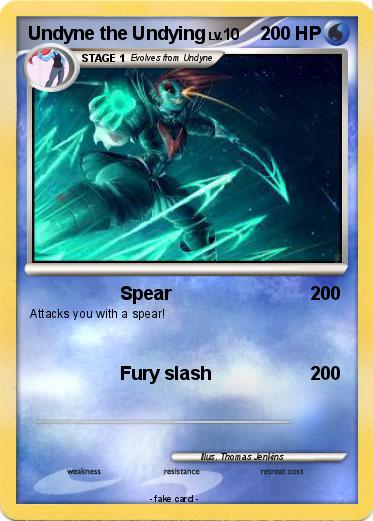 Pokemon Undyne the Undying