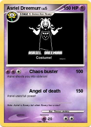 Pokemon Asriel Dreemurr