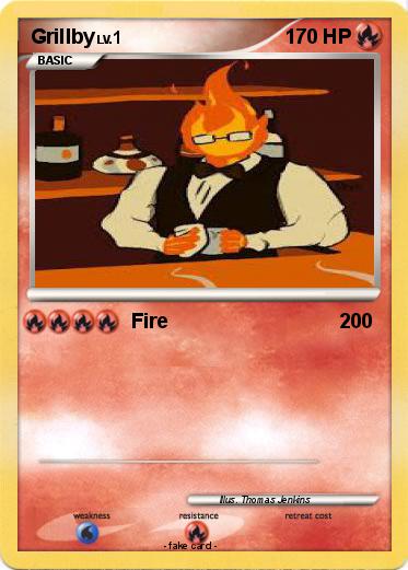 Pokemon Grillby
