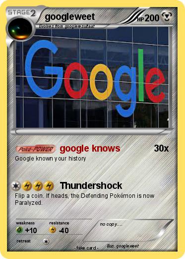 Pokemon googleweet