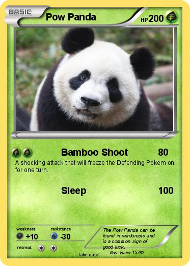Pokemon Pow Panda