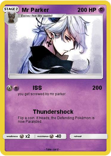 Pokemon Mr Parker