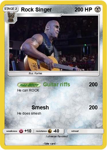 Pokemon Rock Singer