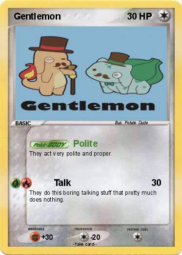 Pokemon Gentlemon