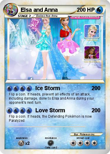 Pokemon Elsa and Anna