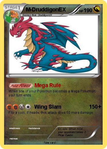 Pokemon M-DruddigonEX