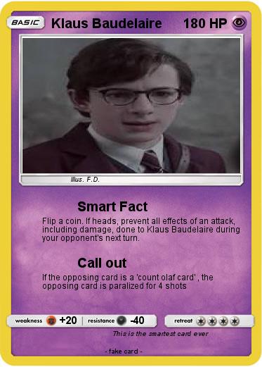 Pokemon Klaus Baudelaire
