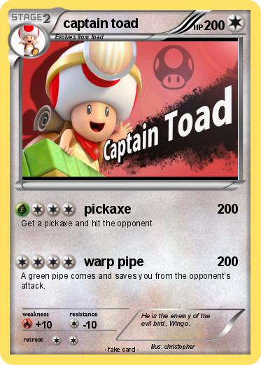 Pokemon captain toad