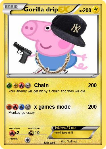 Pokemon Gorilla drip