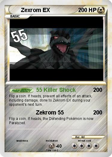Pokemon Zexrom EX