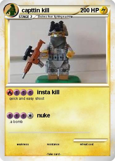 Pokemon capttin kill