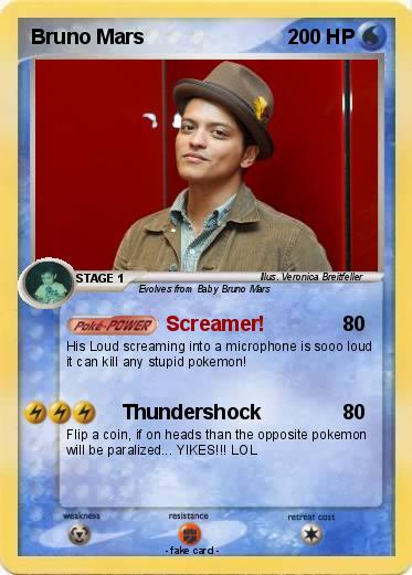 Pokemon Bruno Mars