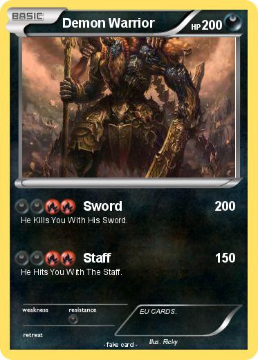 Pokemon Demon Warrior