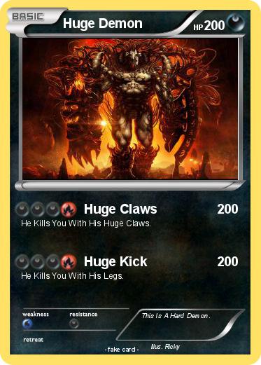 Pokemon Huge Demon