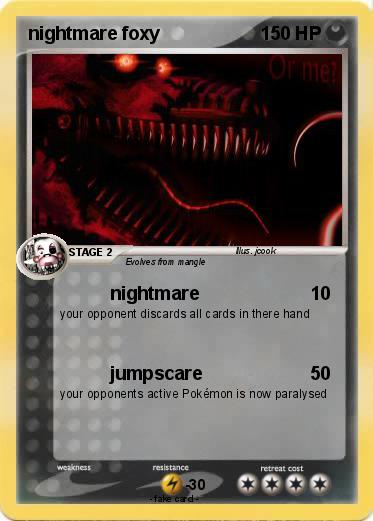 Pokemon nightmare foxy